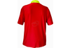 Tee-shirt de travail Pireneo RBT rouge et col jaune